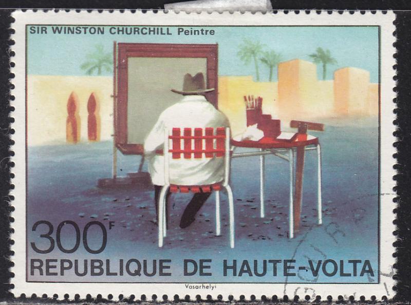 Burkina Faso 350 Sir Winston Churchill 1975