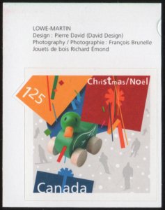 CANADA Sc. 2006 $1.25 Christmas Toy Duck 2003 MNH