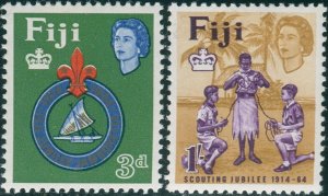 Fiji 1964 SG336-337 Scout set MLH