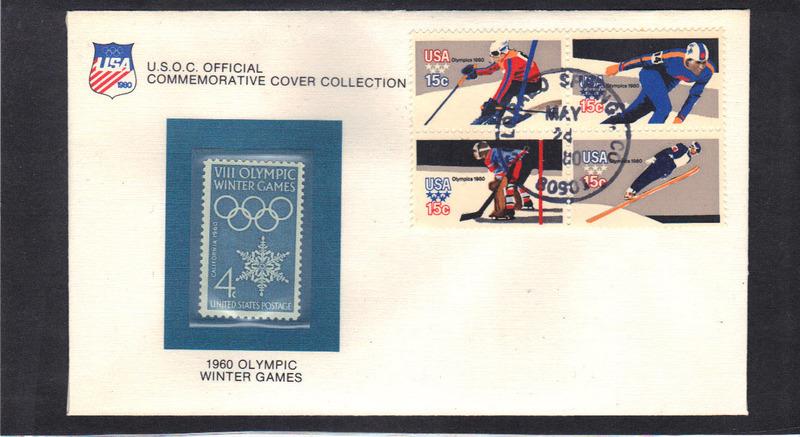 Event Olympic Games 1146 4c 1795-1798 15c Olympics (Cachet-U/A) CV42399