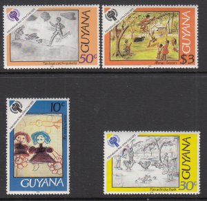 Guyana 302-305 IYC MNH VF