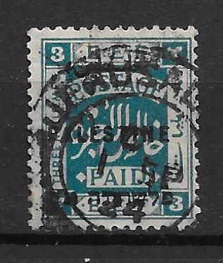 Palestine 50 Overprinted single used