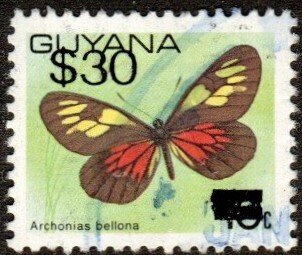 China Taiwan 1989 Butterfly stamp