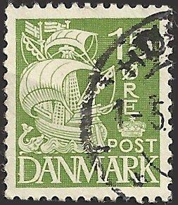 DENMARK -  #238B - Used - SCV-0.25