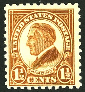 U.S. #582 MINT OG NH