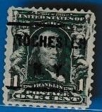 US SCOTT#300 1903 BEN FRANKLIN - PRECANCEL- ROCHESTER NY