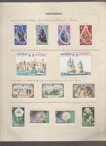 Montserrat Used Stamp Collection