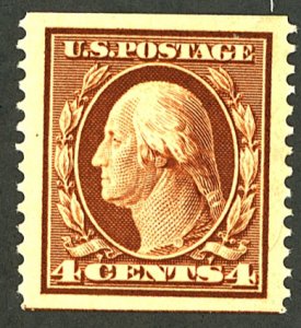 U.S. #354 MINT SINGLE WITH PF CERT