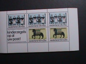 NETHERLANDS-1975-SC#B515a- ORPHANS-SURTAX FOR CHILD WELFARE MNH-S/S-VERY FINE