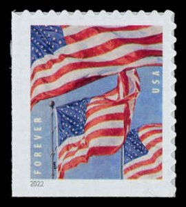USA 5658 Mint (NH) US Flags BCA Booklet Forever Stamp