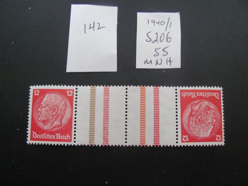 GERMANY 1940/41 MNH  MI. S206 Booklet    XF 55 EUROS (142)