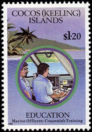 Cocos Islands #278-282, Complete Set(5), 1993, Never Hinged