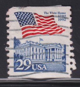 United States 2609 The White House Coil 1992