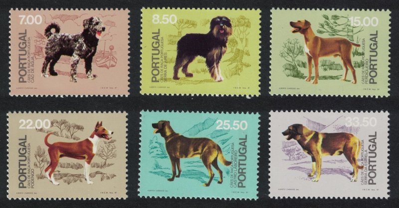 Portugal Dogs Kennel Club 6v SG#1832-1837