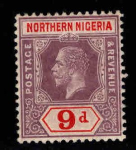 Northern Nigeria Scott 47  MH*, Multiple Crown CA wmk