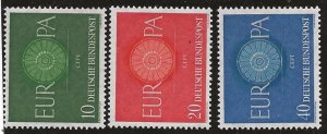 GERMANY  SC #  818 - 20   MNH
