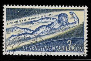 Czechoslovakia Scott 1043 used Flying Man stamp CTO