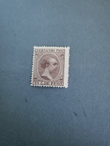 Stamps Fernando Po Scott #17  hinged