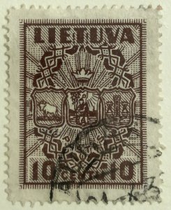 AlexStamps LITHUANIA #288 VF Used 