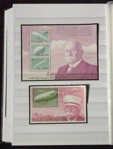 COLLECTION OF ST. VINCENT GRENADINES STAMPS & MINIATURE SHEETS IN AN ALBUM