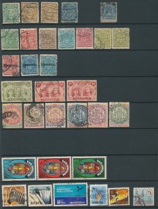 RHODESIA & Nyasaland & Southern QV/QE Used Collection (Aprx 160 Items)HP1335 ) 