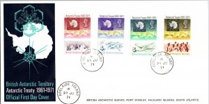 British Antarctic Territory, Worldwide First Day Cover, Birds, Polar