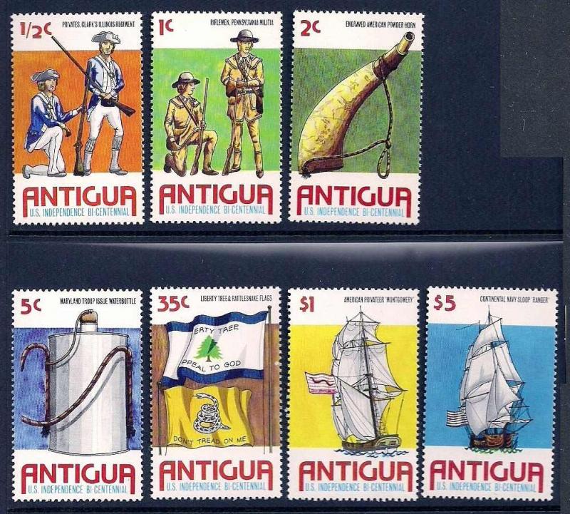 ANTIGUA Sc#423-429 Set MINT NEVER HINGED