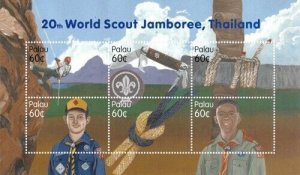 Palau 2003 - Boy Scouts - Sheet of 6 Stamps - Scott #708 - MNH