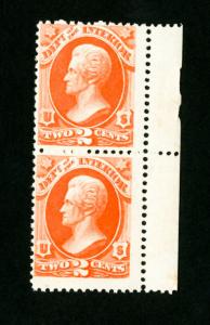 US Stamps # O16 FVF OG NH Pair Scott Value $320.00