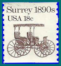 PCBstamps   US #1907 18c Surrey, coil, 1981, MNH, (5)