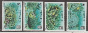 Tuvalu Scott #617-620 Stamps - Mint NH Set