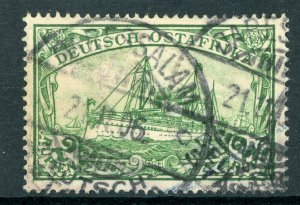 East Africa Ostafrika 1900 Germany 2 Rupien Yacht Unwatermark Scott #20 VFU L320