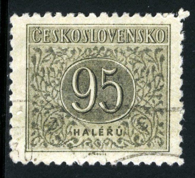 CZECHOSLOVAKIA - #J87 - USED - 1954 - CZECH295AFF3