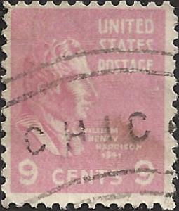 # 814 USED WILLIAM H. HARRISON