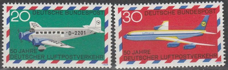 Germany #993-4 MNH F-VF (SU4936)
