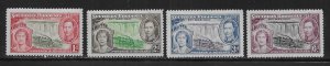 Southern Rhodesia 38-41 KGVI Coronation set MNH