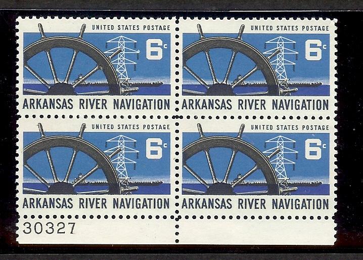 1968 - U.S. # 1358 - Block of 4 - Mint VF/NH