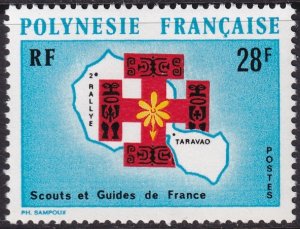 French Polynesia 1971 Sc 272 MNH**