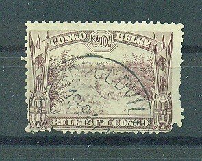 Belgian Congo sc# 141 (2) used cat value $.25
