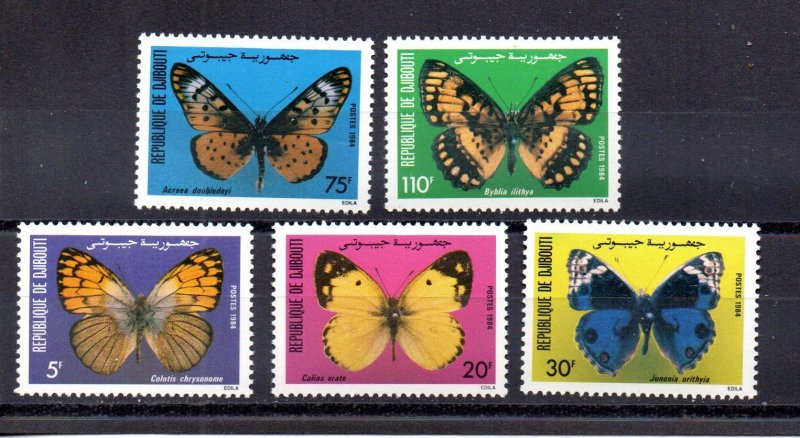 Djibouti 568-572 MNH