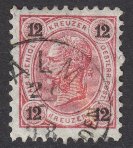 Austria Scott 56 F+ used.