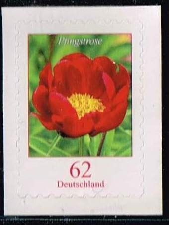 Germany 2014,Sc.# 2819 MNH Flower: Peony (Paeonia sp.), self-adhesive