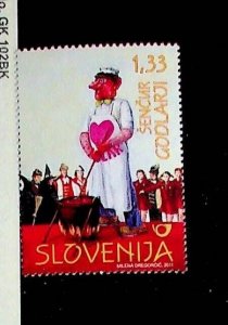 SLOVENIA Sc 871 NH ISSUE OF 2011 - CARTOON