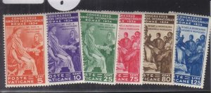 Vatican City: Sc #41-46, MNH (33001)