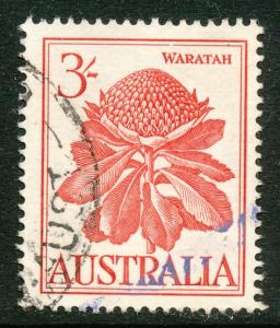 Australia #330 used, Flowers