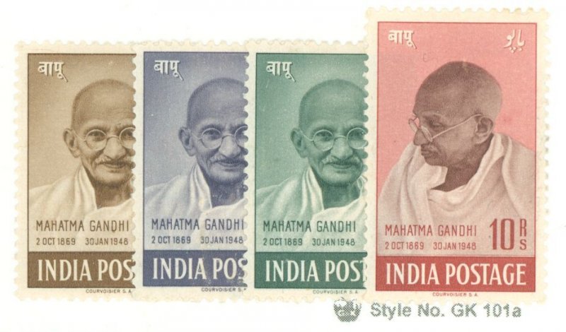 India #203-6  Single (Complete Set)