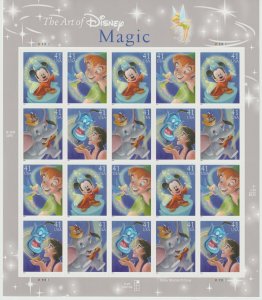 U.S.  Scott# 4195a 2007 The Art of Disney: Magic MNH S/S #1