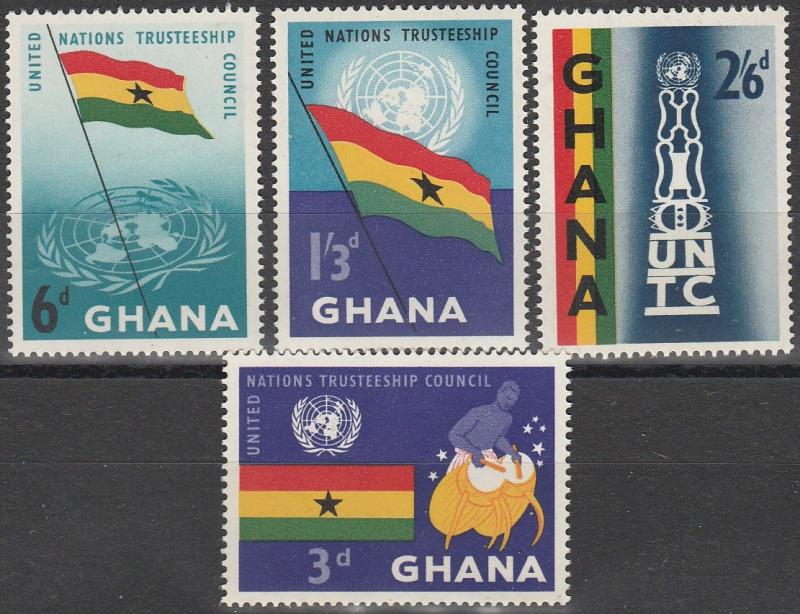 Ghana #67-70  MNH (K1491)