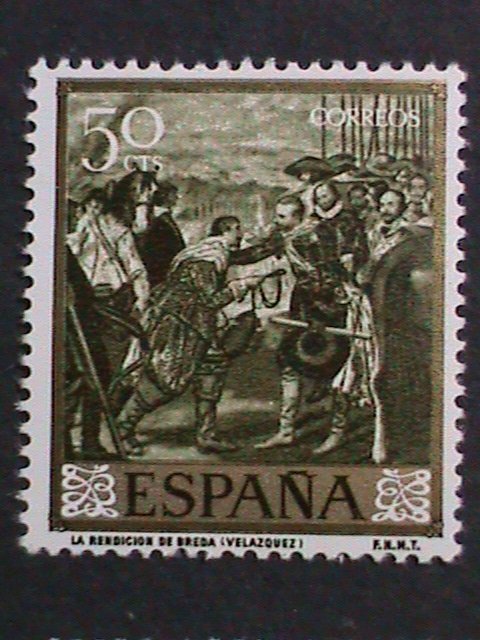 ​SPAIN-1959-SC#893-902  HONORING OF DIEGO DE SILVA VALAZQUEZ MNH VERY FINE