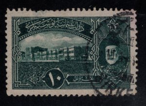 TURKEY Scott 431 Used Dark Green stamp